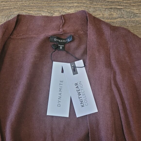 NWT DYNAMITE | Cardigan Long Overpiece | Sz. XS/S - Picture 7 of 11